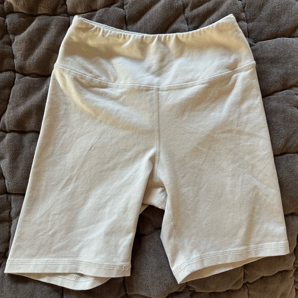MATE the label Organic Stretch Biker Short - bone